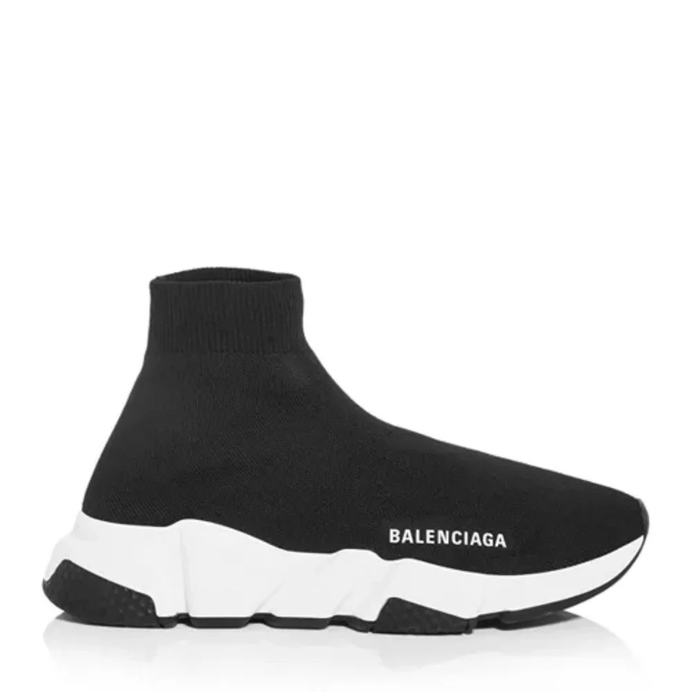 BALENCIAGA Women's Speed Knit High Top Sneakers - Picture 4 of 9